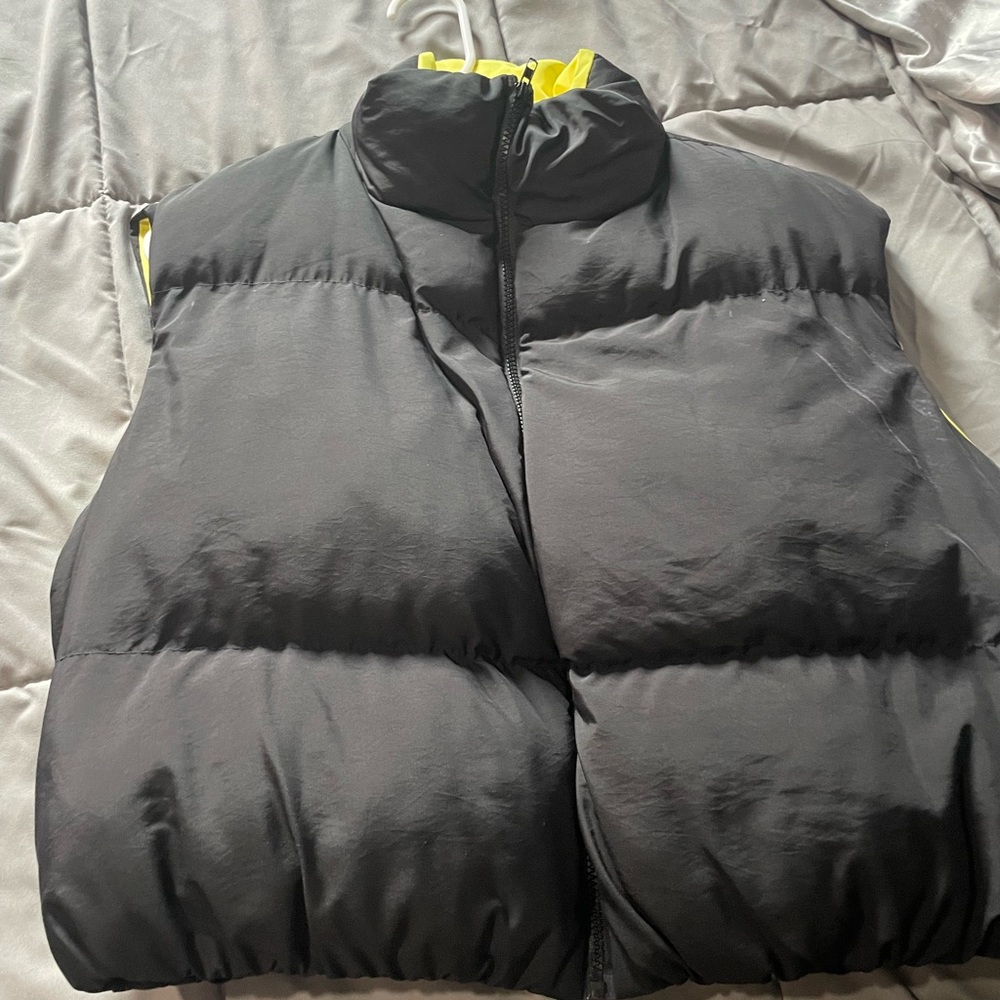 Fluffy vest